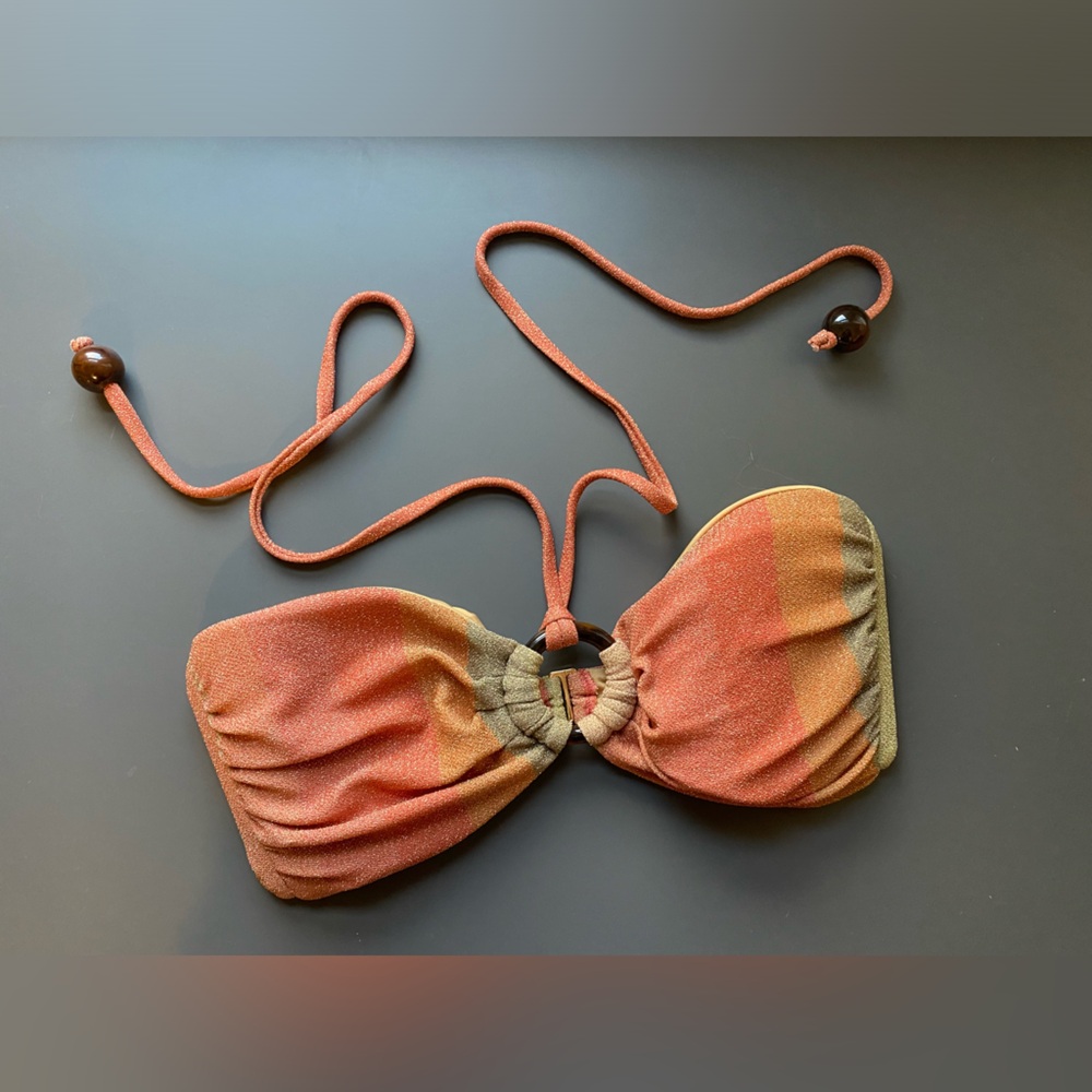 Beach Riot Multicolor Bikini Top